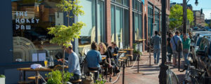 Fore Street Outdoor Dining, Photo Credit: Corey Templeton