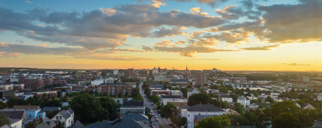 Portland Sskyline During Sunrise, Photo Credit: Corey Templeton