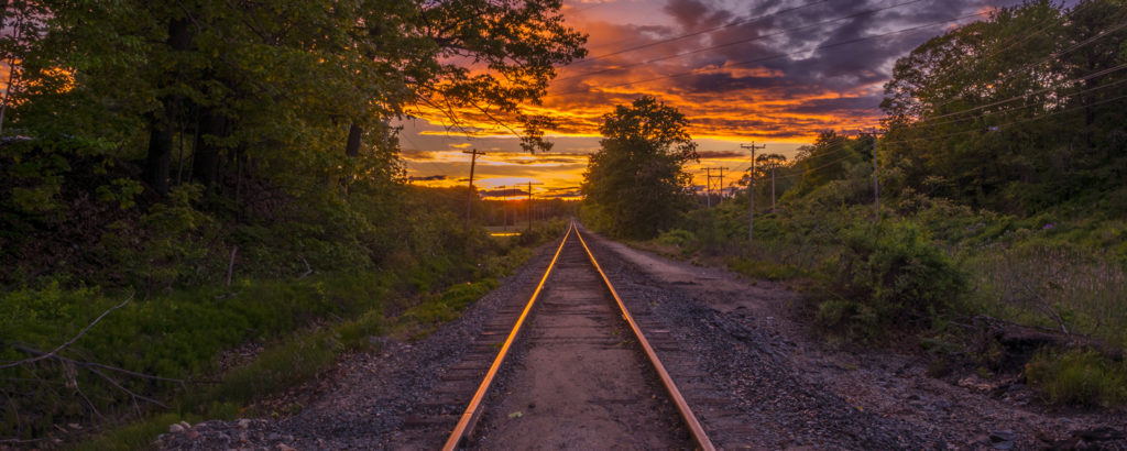 Portland Tracks Frost St Sunset, Photo Credit: CFW Photography