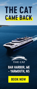 Ad Provided by Bay Ferries - The CAT