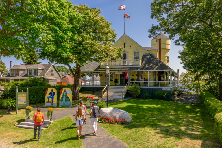 Exterior of Fifth Maine Museum. Photo credit: Peter G. Morneau