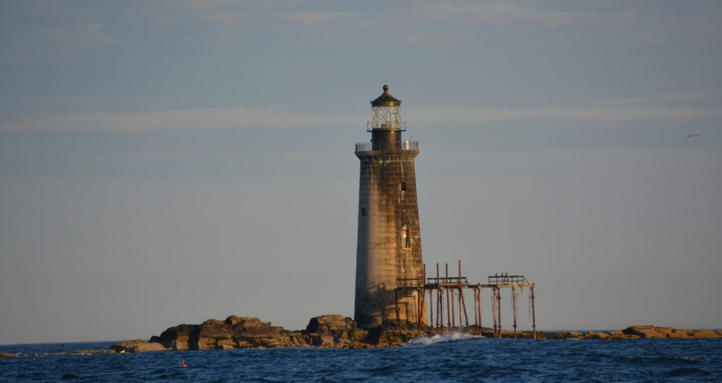 Ram Ledge Light from Water, Photo Credit: Robert Witkowski