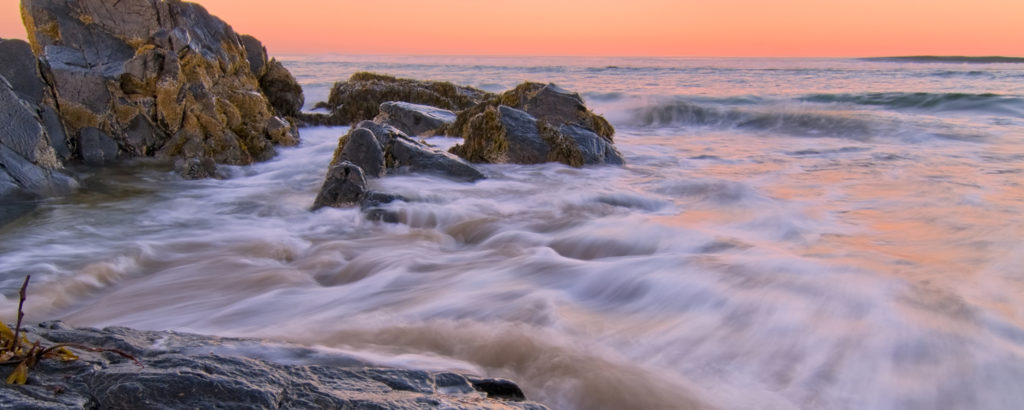 Beach Waves and Boulders, Photo Credit: CFW Photography