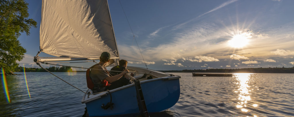 Sailing on Sebago Lake, Photo Credit: CFW Photography