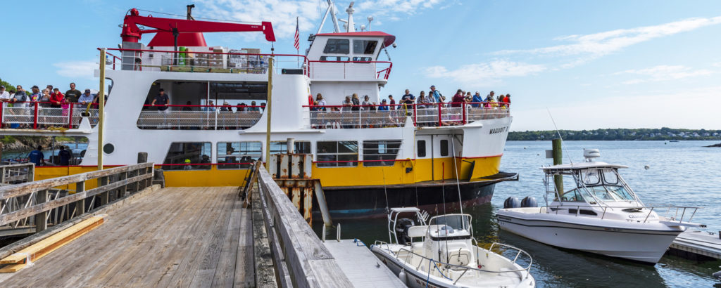 Casco Bay Lines Ferry Docked, Photo Credit: CFW Photography