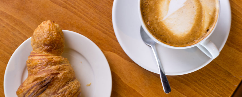 Breakfast Croissant and Coffee, Photo Credit: CFW Photography Breakfast Croissant and Coffee, Photo Credit: CFW Photography