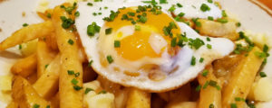 Poutine with Egg, Photo Credit: Vincent Errichetti