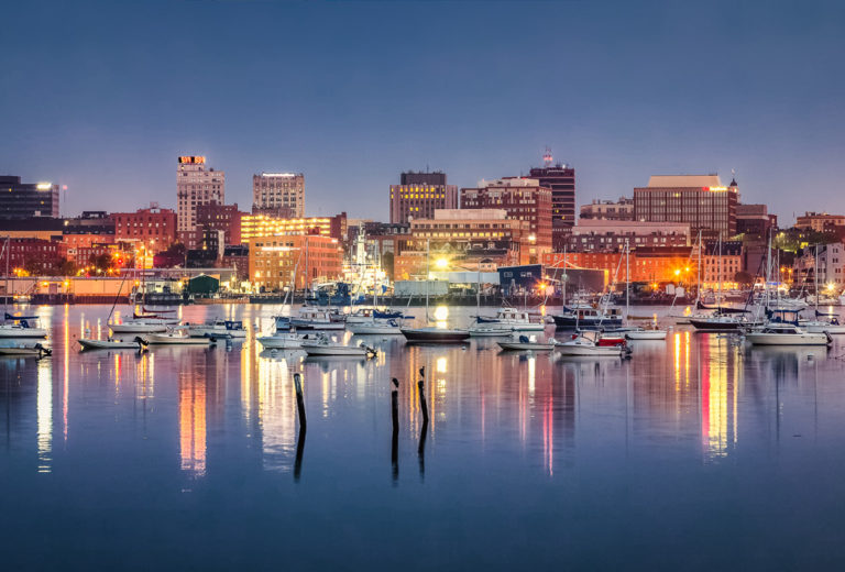 Portland from the Harbor, Photo Courtesy of Benjamin Williamson Portland from the Harbor, Photo Courtesy of Benjamin Williamson