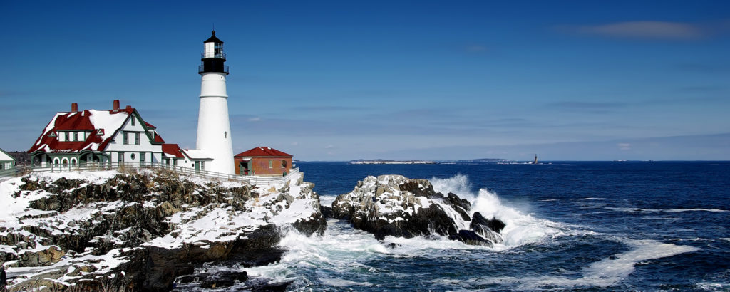 Portland Head Light with Fresh Dusting of Snow, Photo Credit: Cynthia Farr-Weinfeld