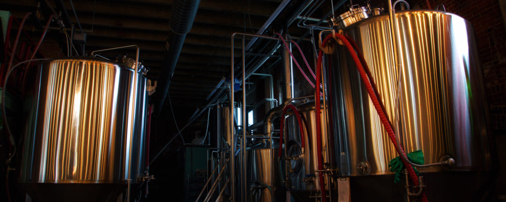 Maine Barrel Room in Brewery, Photo Credit: Capshore Photography