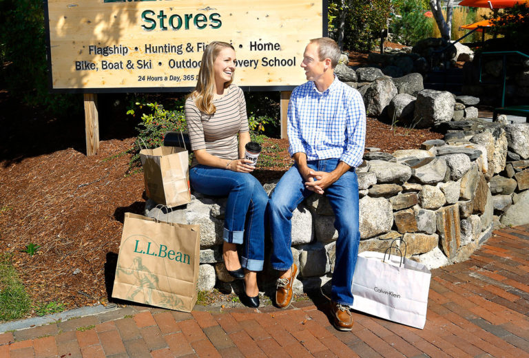 L.L.Bean and local shops with special deals. Find hot deals before and during your stay in Maine, Photo Courtesy of Visit Freeport L.L.Bean and local shops with special deals. Find hot deals before and during your stay in Maine, Photo Courtesy of Visit Freeport