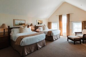 Guest Room at McKernan Inn. Photo Credit: Molly Bretton