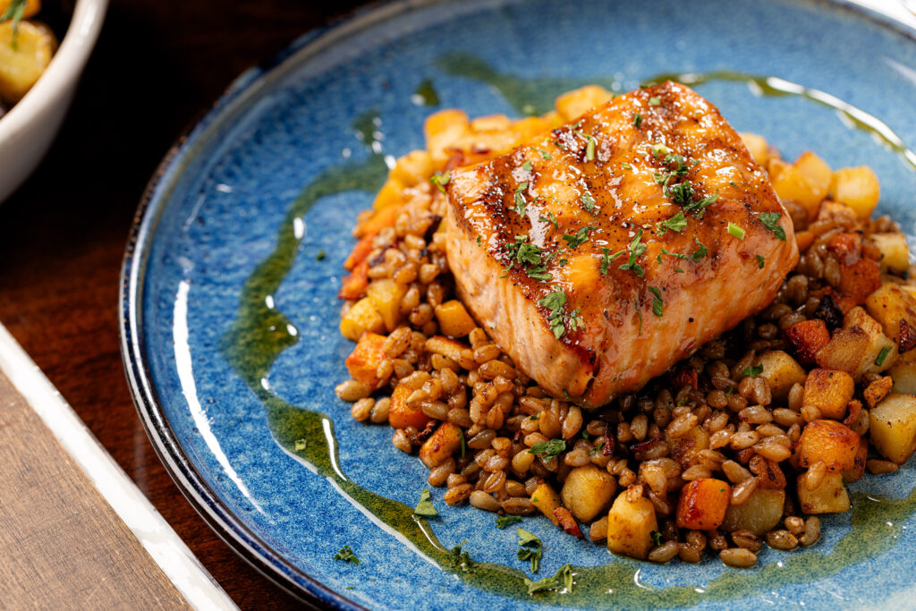 Entree at Old Port Sea Grill. Photo Credit: Anthony DiBiase