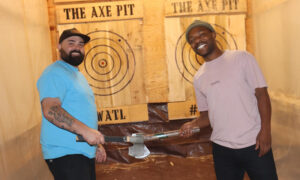 Axe Throwing. Photo Credit: The Axe Pit