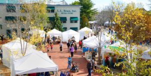 Fall Festival outside L.L.Bean. Photo Provided by Visit Freeport
