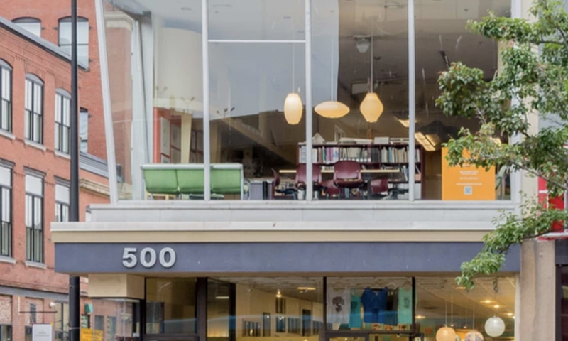 Store Front in Portland Maine, Photography by Peter G. Morneau