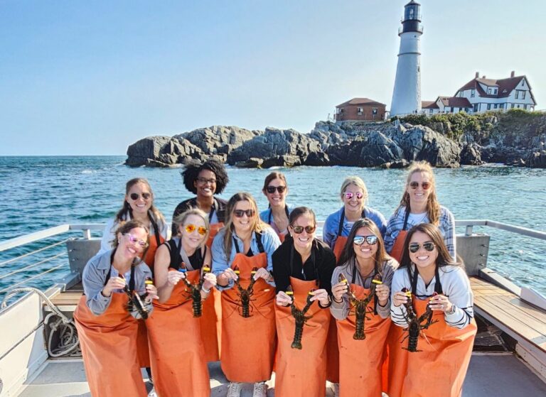 Tour Group. Photo Credit: Rocky Bottom Fisheries