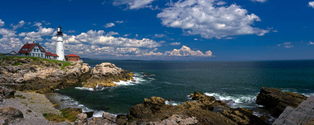 Maine's famous lighthouse, Portland Head Light. Photo Credit: Cynthia Farr Weinfield