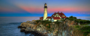 Maine's famous lighthouse, Portland Head Light. Photo Credit: Kim Seng