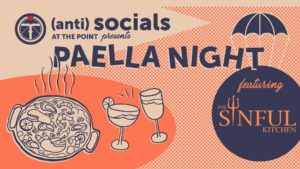 Paella Night with Sinful Kitchen, Photo Credit Thompsons Point