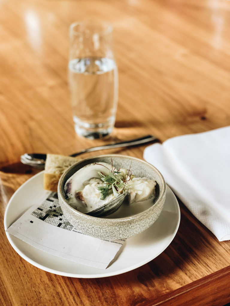 Seafood Chowder on Food Tour in Portland, Photo Courtesy of Bucketlist Journey/ GLP Films