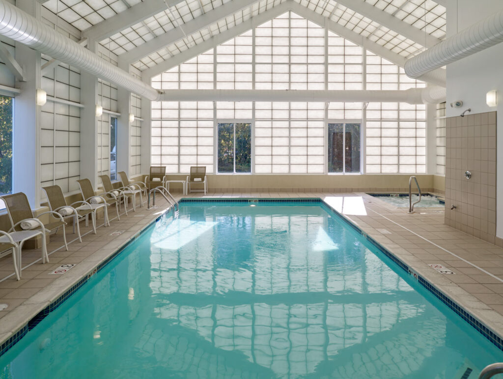 Indoor Pool, Photo Courtesy of Hampton Inn - Portland Airport