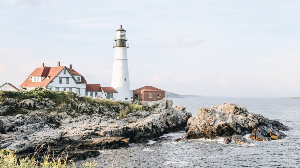 Brightly Lit Portland Head Light During Daytime, Photo Courtesy of Bucketlist Journey / GLP Films