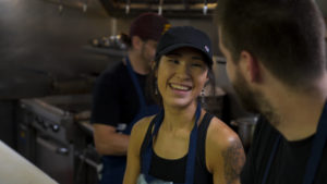 Mami Co-Owners in Kitchen Talking, Photo Courtesy of Visit Portland / GLP Films