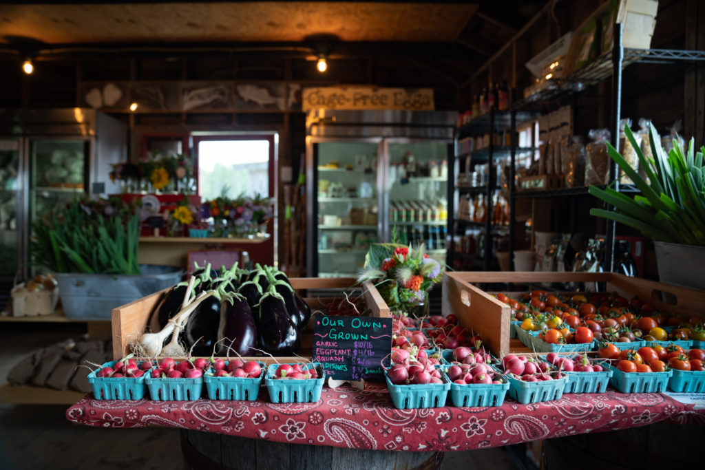 Farm Gift Shop in Freeport with Local Produce, Photo Courtesy of Kirsten Alana / GLP Films