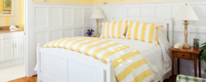 Captain Jefferds Inn Guestroom, Photo Courtesy of Kennebunkport Captains Collection