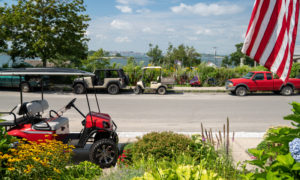 Golf Carts on Peaks Island, Photo Courtesy of Kirsten Alana / GLP Films