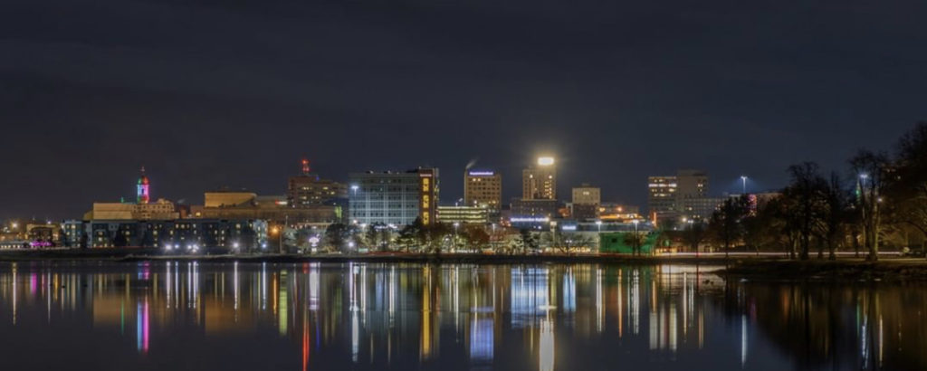 Portland Cityscape at Night, Photo Credit: Peter G. Morneau