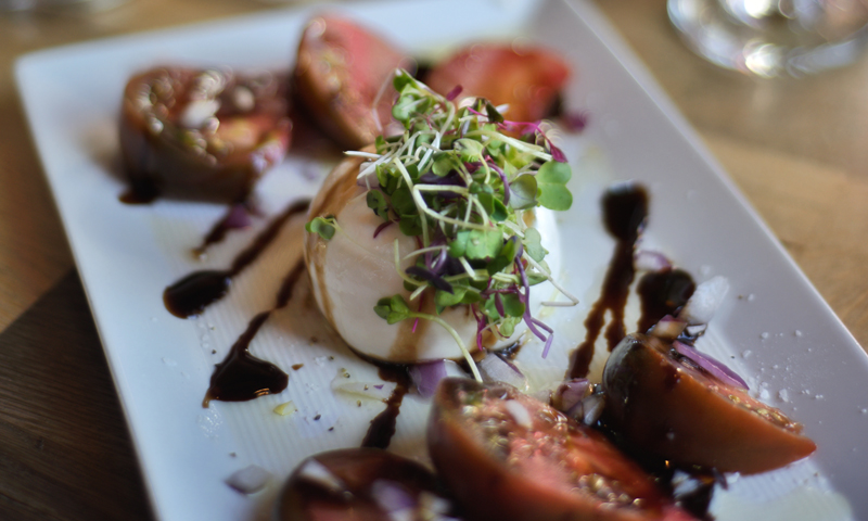 Caprese Platter at Dimillos, Photo Credit: Capshore Photography