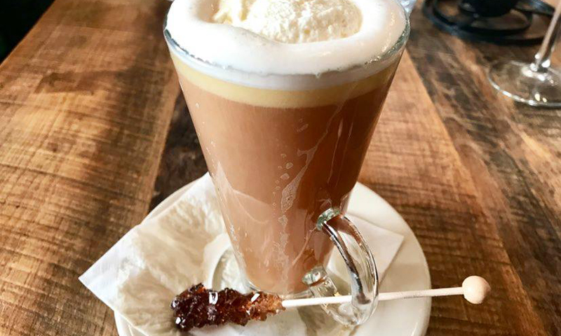 Hot Chocolate at David's Restaurant, Photo Courtesy of Visit Portland / Kirstie Archambault