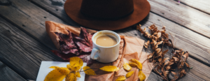 Coffee and Fall Foliage, Photo Provided by: Amy McIlwain / Life Among Wildflowers