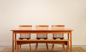 Chilton Furniture Table and Chairs. Photo Credit: Jeff Roberts Imaging