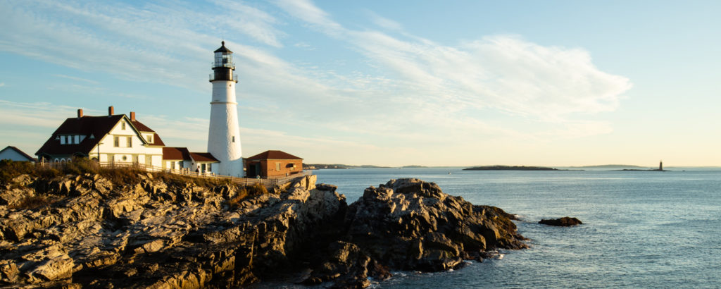 Portland Head Light and rocky Coast, Photo Credit: Visit USA Parks and Tobey Schmidt Portland Head Light and rocky Coast, Photo Credit: Visit USA Parks and Tobey Schmidt