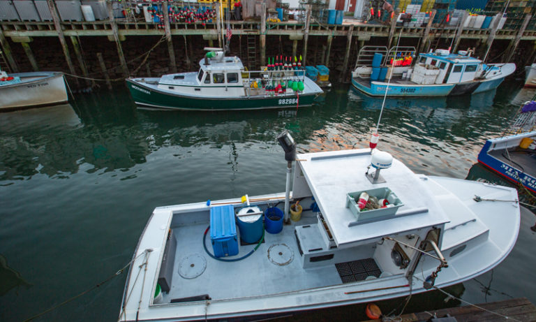Lobster Boats on the Working Waterfront, Photo Credit: Visit USA Parks and Tobey Schmidt Lobster Boats on the Working Waterfront, Photo Credit: Visit USA Parks and Tobey Schmidt