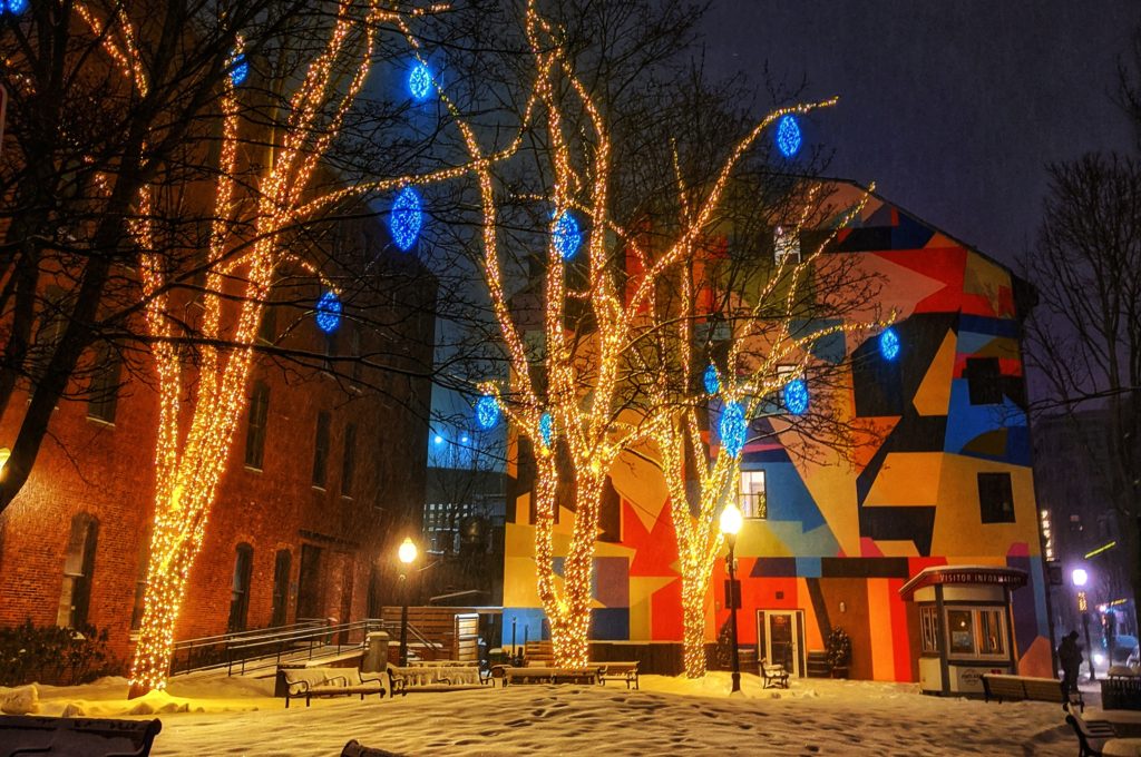 Pandora's Winter Lights, Photo Credit: Capshore Photography