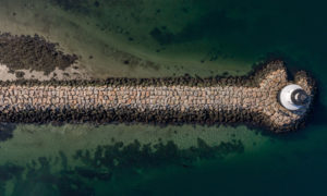 Spring Point Lighthouse Ariel View Photo Credit: Peter G. Morneau Photography