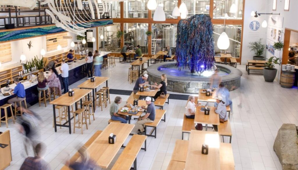 Tasting Room. Photo Credit: Maine Beer Company