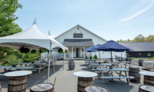 Beer Garden. Photo Credit: Maine Beer Company
