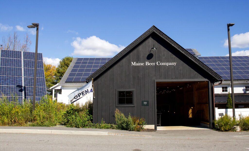 Exterior. Photo Credit: Maine Beer Company