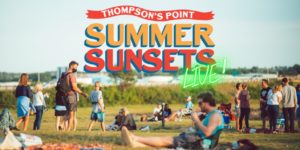 Summer Sunsets Logo, Photo Credit: Thompson's Point