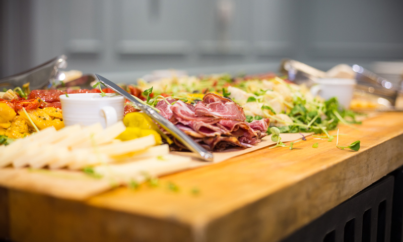 Meat and Cheese Board at Event, Photo Credit: Focus Photography