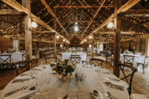 Event at Cunningham Farm Barn. Photo Credit: Chris Bennett Photography
