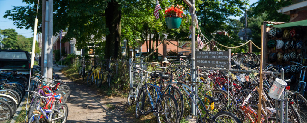 Bike Tours on Peaks Island, Photo Credit: Kirsten Alana Photography