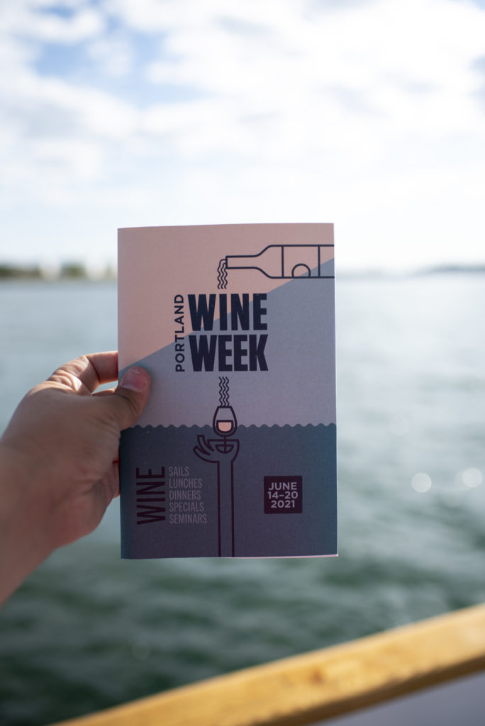 Portland Wine Week Flyer, Photo Credit: Capshore Photography