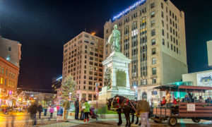 Monument-Square Holiday Season, Photo Credit: Corey Templeton / Photo Courtesy of Inn at St. John