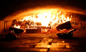 Brick Pizza Oven, Photo Courtesy of Visit Freeport